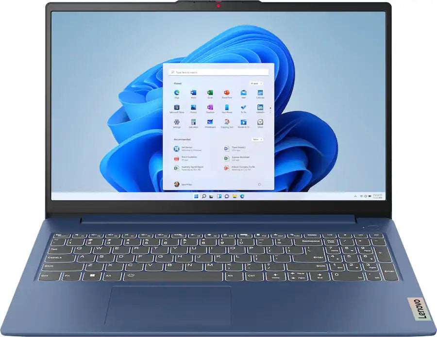 Lenovo SLIM 3 15AMN8 15.6" FHD Notebook AMD Ryzen 5 40 512GB SSD 8GB WIN11 Abyss Blue