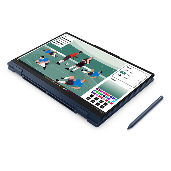 Lenovo IdeaPad 5 15AGP11 15.3" WUXGA 2-in-1 Copilot+ PC Laptop AMD Ryzen AI 5 430 512GB SSD 16GB W11 (Include Pen)