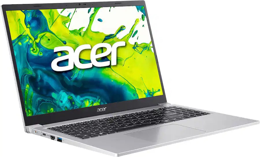 Acer Aspire Lite 15 15.6" Laptop Intel Core 3 N350 128GB SSD 8GB WIN11, Silver