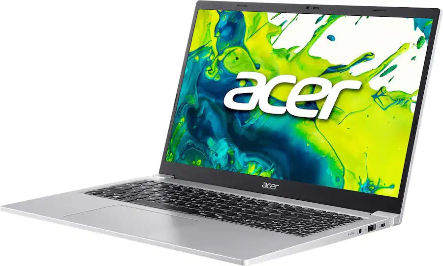 Acer Aspire Lite 15 15.6" Laptop Intel Core 3 N350 128GB SSD 8GB WIN11, Silver