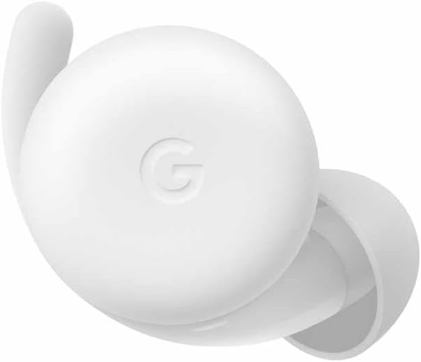 Google Pixel Buds A-Series True Wireless In-Ear Headphones/Earbuds, Clearly White