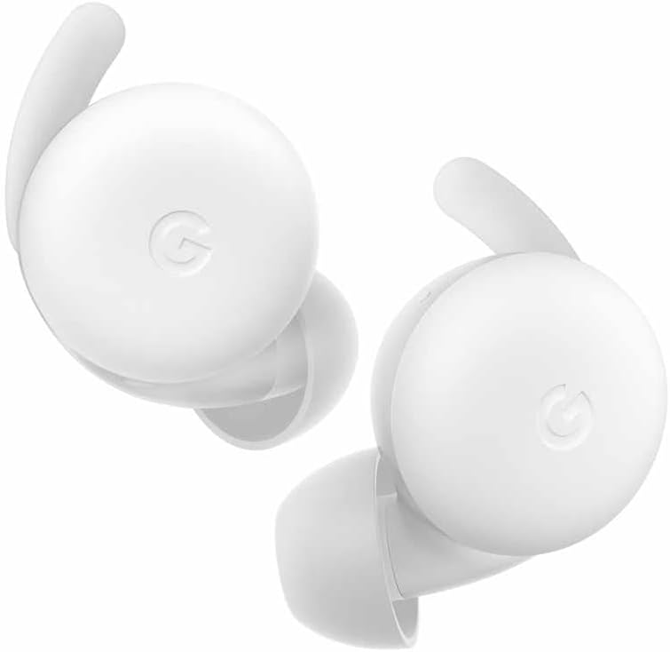 Google Pixel Buds A-Series True Wireless In-Ear Headphones/Earbuds, Clearly White
