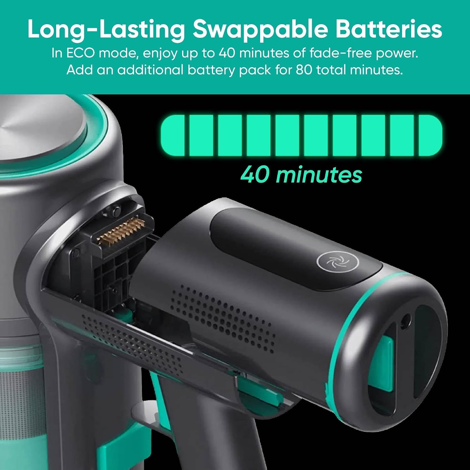 Wyze Wireless Cordless Stick Vacuum With 24Kpa Powerful Suction