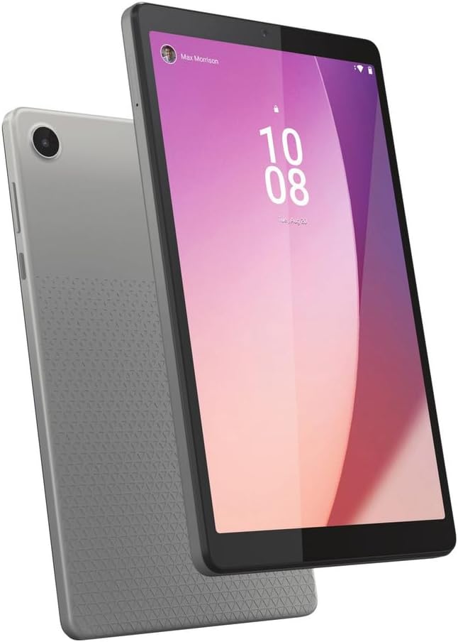 Lenovo Tab M8 MediaTek MT8768 (4TH Gen) 8" (1280x800) Touchscreen 32GB eMMC 3GB Android 13, Arctic Gray
