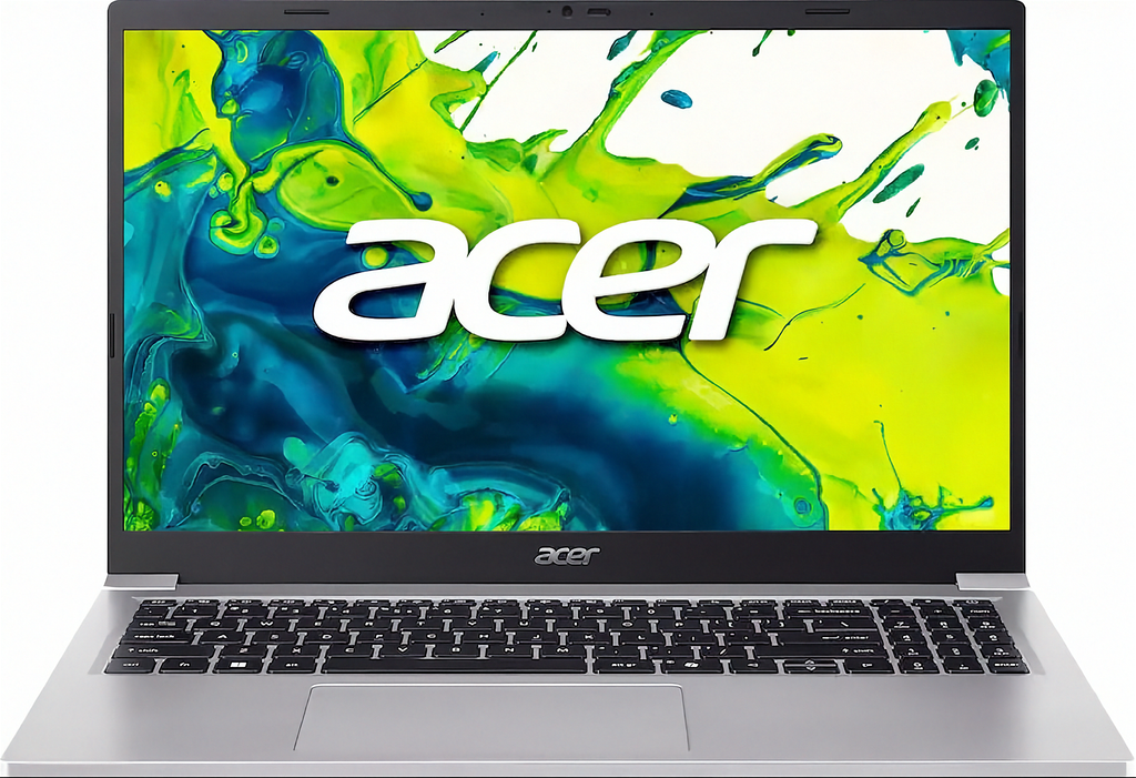 Acer Aspire Lite 15 15.6" Laptop Intel Core 3 N350 128GB SSD 8GB WIN11, Silver